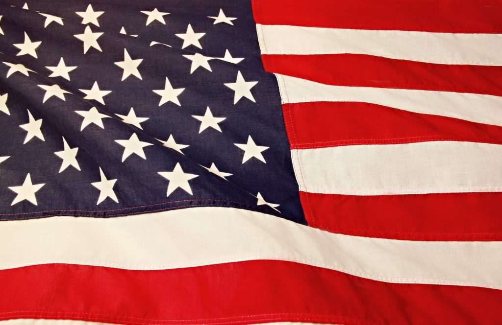USA scholarships. Flag Of America
