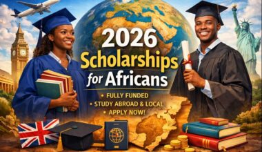 2026 Scholarships for Africans: Fully Funded Opportunities to Study Abroad and at Home