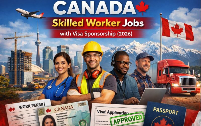 Canada Skilled Worker Jobs with Visa Sponsorship (2026)